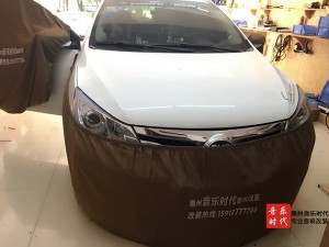 音乐新领域 比亚迪速锐汽车音响改装洛克力量